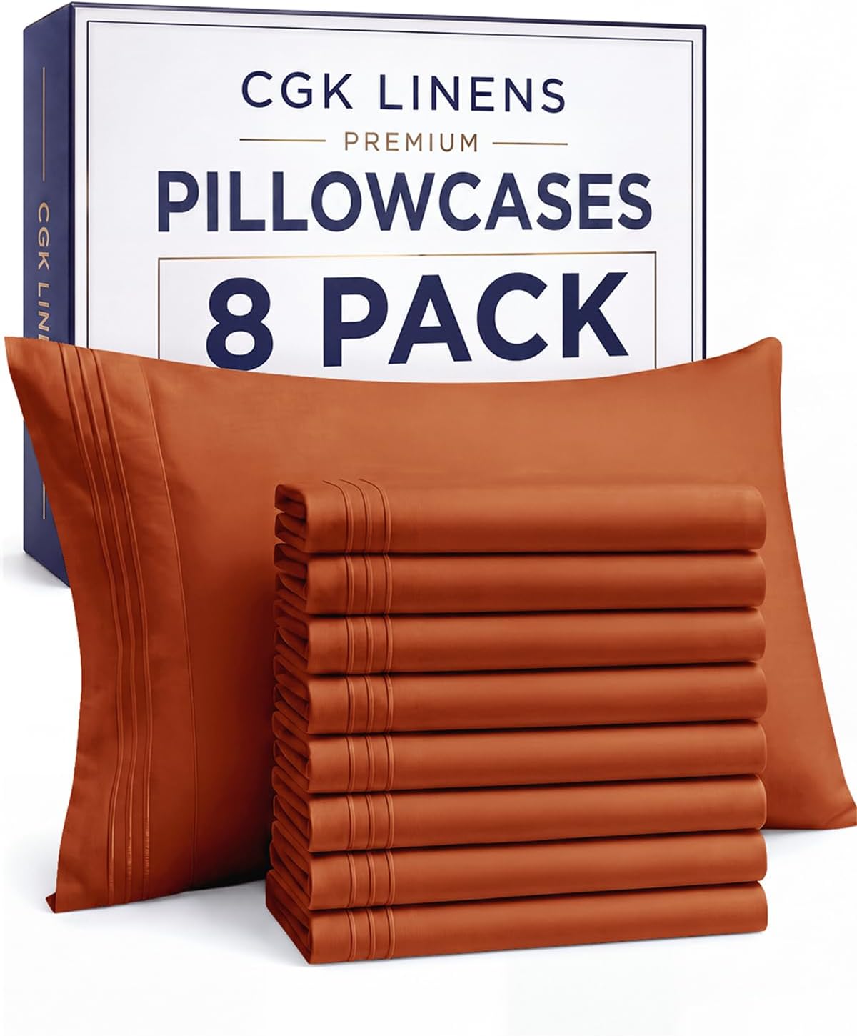 Queen Pillow Cases Set of 4 - Ultra Soft Cozy Pillowcase Covers - Charcoal