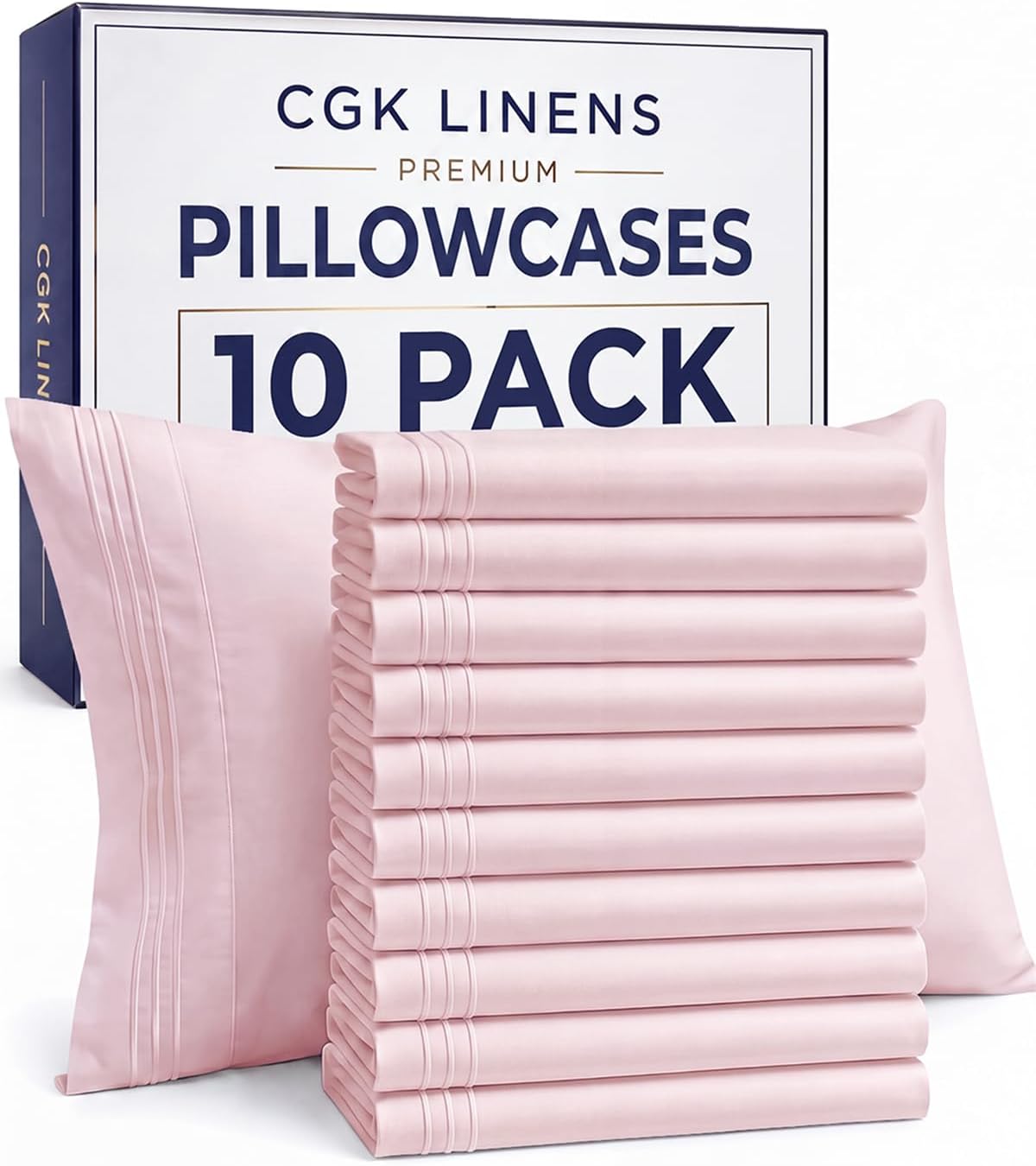 Queen Pillow Cases Set of 4 - Ultra Soft Cozy Pillowcase Covers - Charcoal