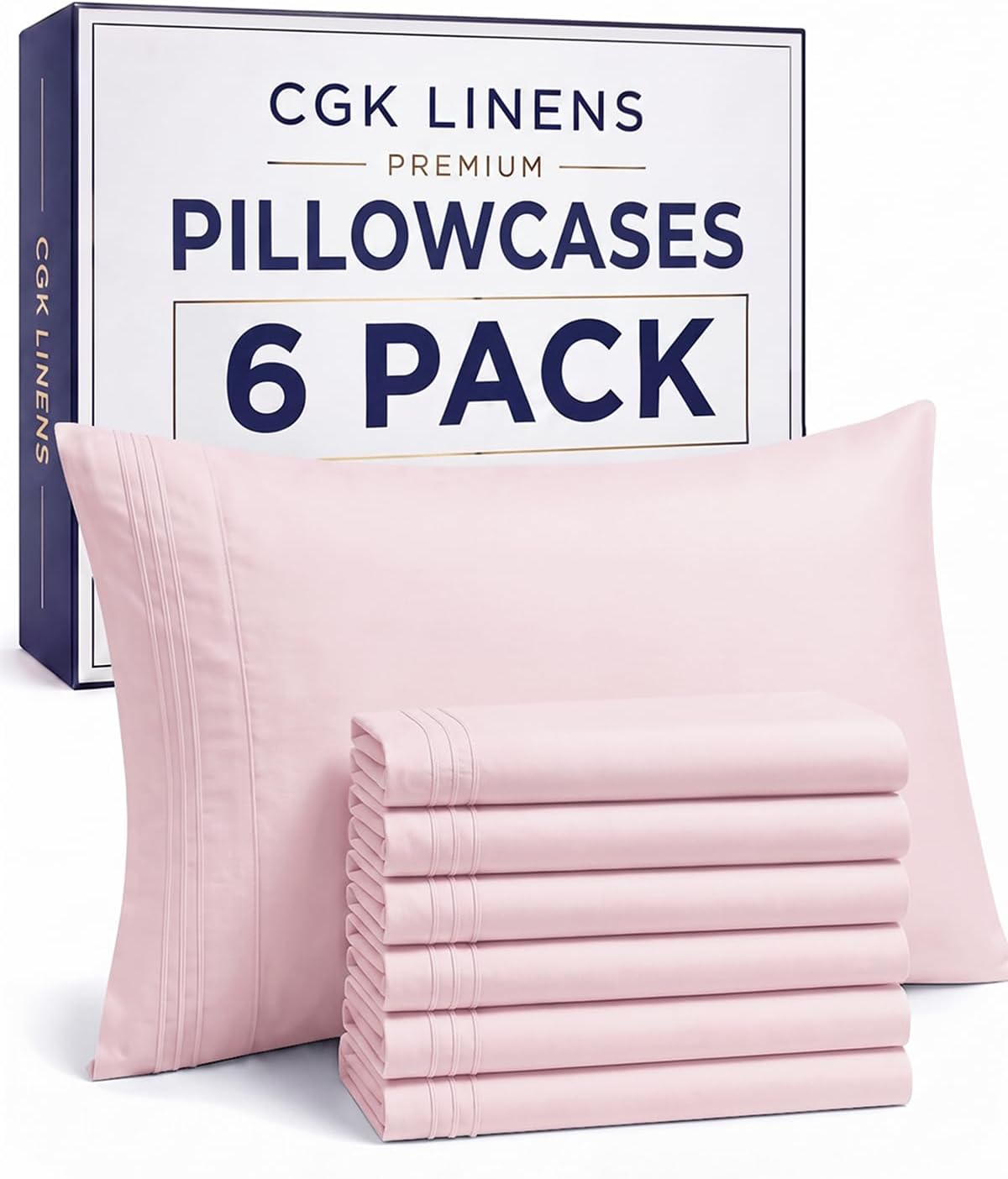 Queen Pillow Cases Set of 4 - Ultra Soft Cozy Pillowcase Covers - Charcoal