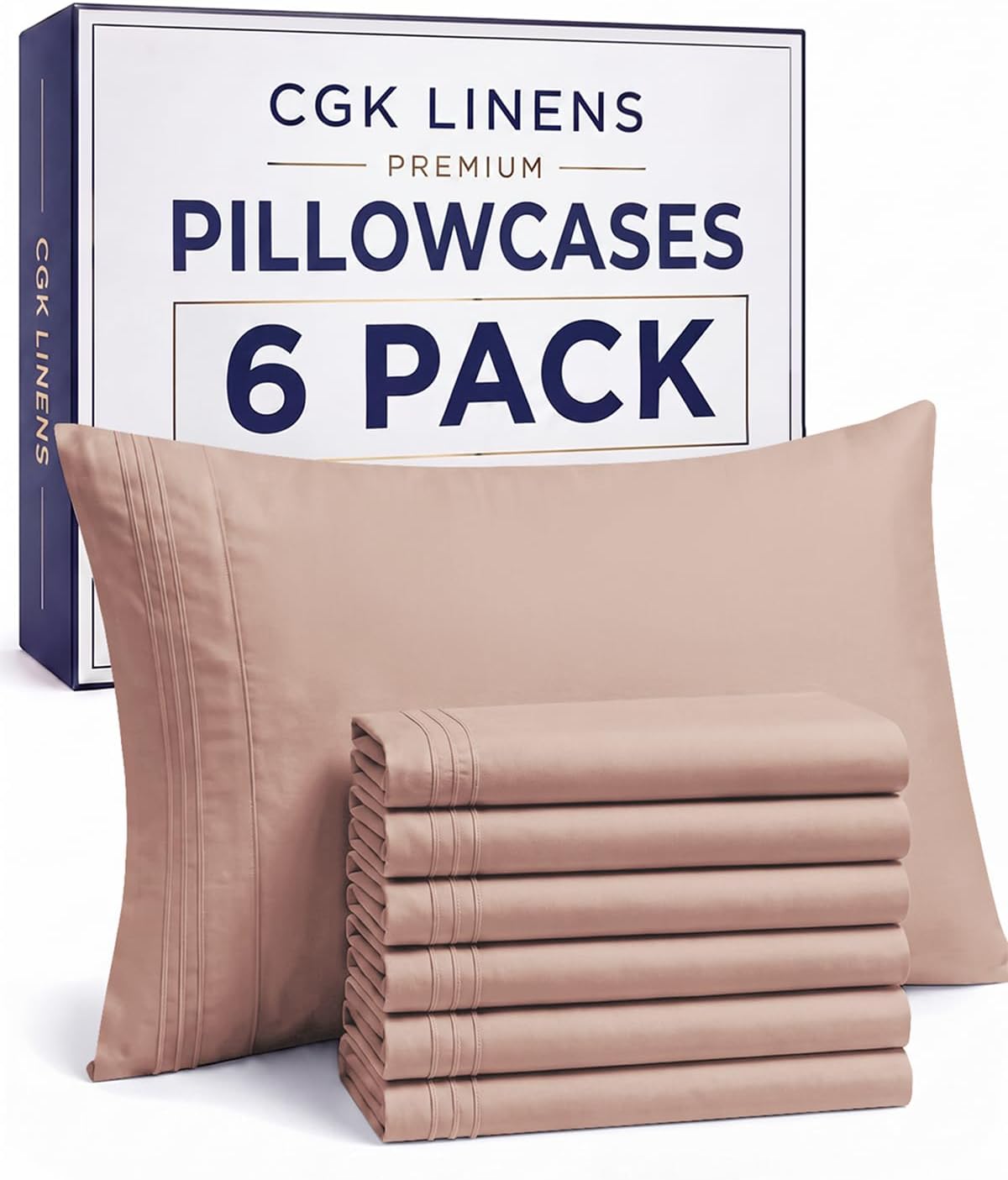 Queen Pillow Cases Set of 4 - Ultra Soft Cozy Pillowcase Covers - Charcoal