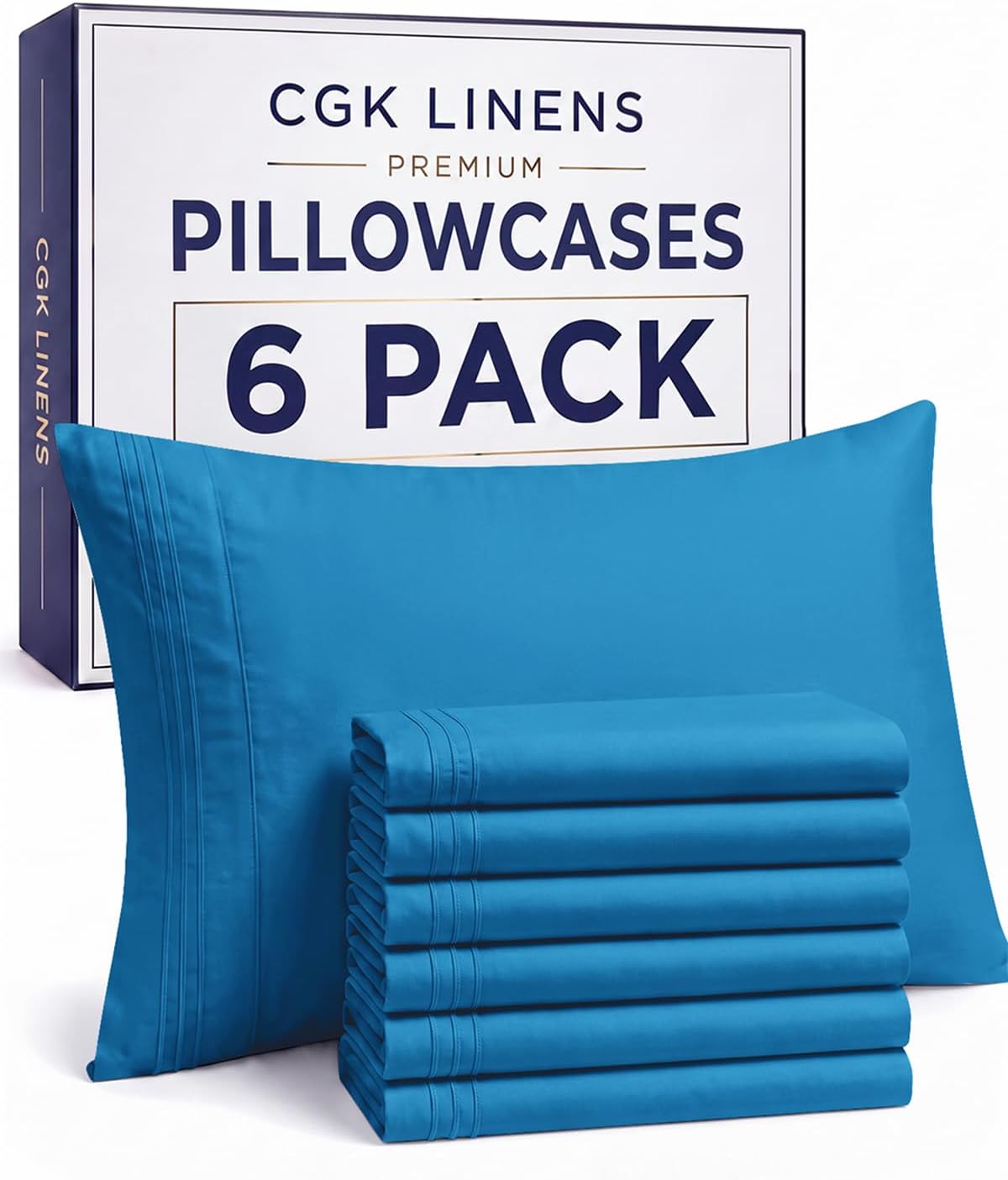 Queen Pillow Cases Set of 4 - Ultra Soft Cozy Pillowcase Covers - Charcoal