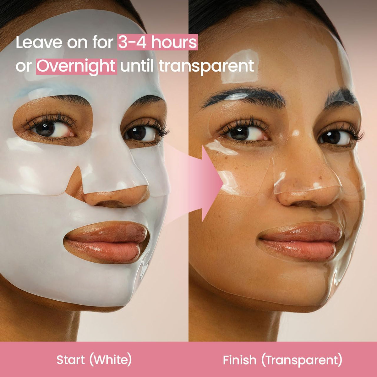 BIODANCE Bio-Collagen Real Deep Mask, Hydrating Overnight Hydrogel Face Mask, Pore Minimizing, Elasticity, Plumping, Travel Essentials &amp; Self Care Gifts for Women, Korean Skin Care | 1.19oz(34g) x 4ea