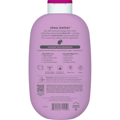 eos Shea Better Body Lotion- Vanilla Cashmere, 24-Hour Moisture, 16 fl oz