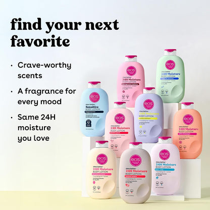 eos Shea Better Body Lotion- Vanilla Cashmere, 24-Hour Moisture, 16 fl oz