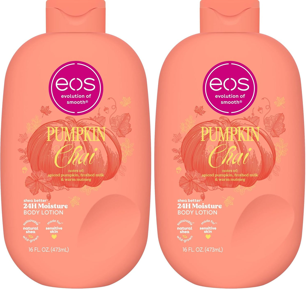 eos Shea Better Body Lotion- Vanilla Cashmere, 24-Hour Moisture, 16 fl oz